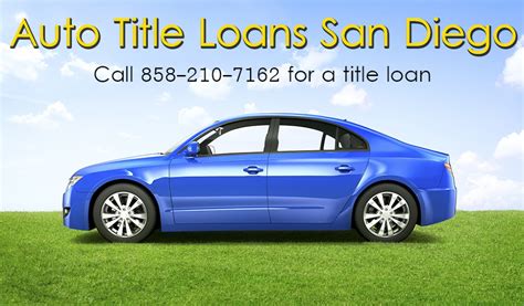 san diego auto pawn loans